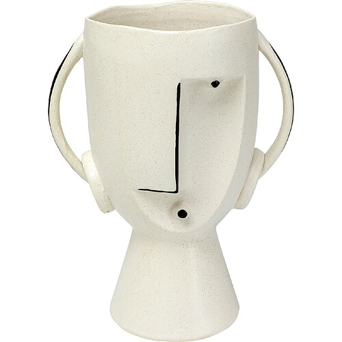 Karedesign Vase Face Pot 30cm Kare Design