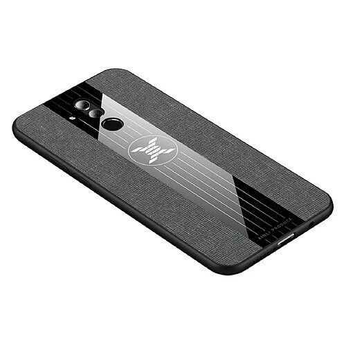 Wewoo Coque Souple Pour Huawei Mate 20 Lite / Maimang 7 XINLI Tissu de couture Antichoc TPU Housse de protection Gris