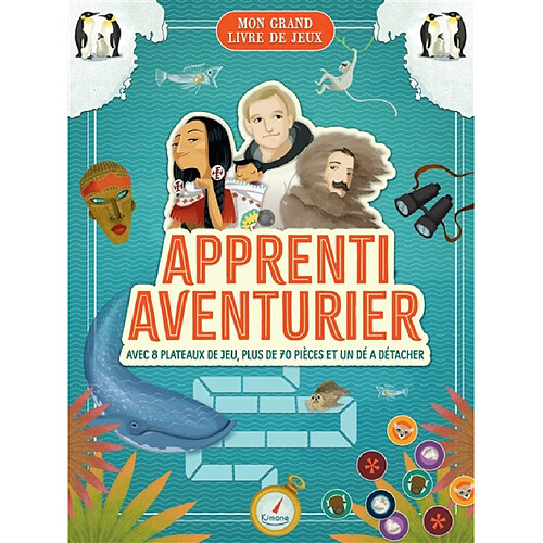 Apprenti aventurier : avec 8 plateaux de jeu, plus de 70 pièces et un dé à détacher