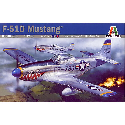 Italeri Maquette avion : F-51D Mustang