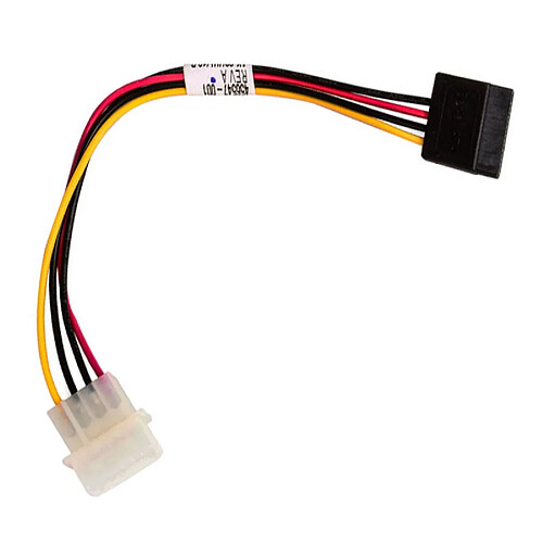 Câble Adaptateur Molex vers SATA HP Amphenol 456547-001 22cm ProLiant ML350 · Occasion