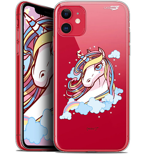 Caseink Coque arrière Apple iPhone 11 (6.1 ) Gel HD [ Nouvelle Collection - Souple - Antichoc - Imprimé en France] Lalicorne