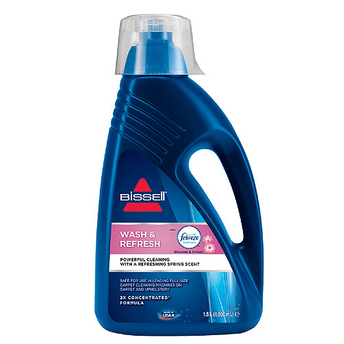 Bissell Détergent Wash & Refresh Febreze 1,5L pour tapis