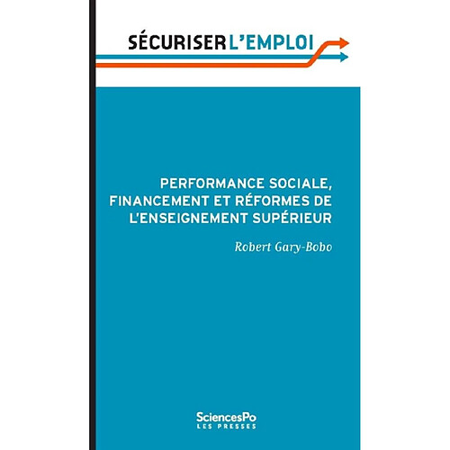 Performance sociale, financement et réformes de l'enseignement supérieur · Occasion