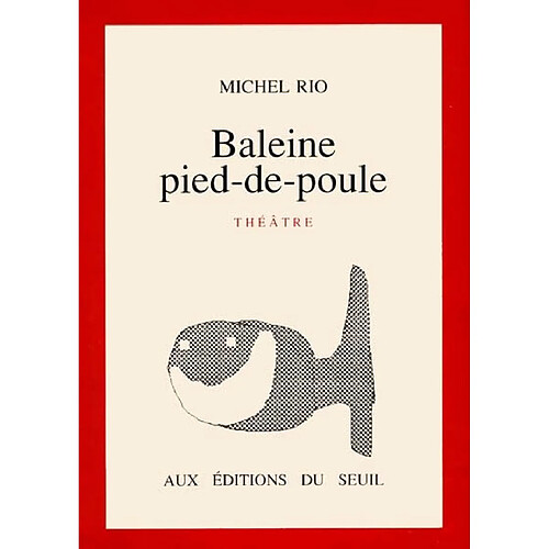 Baleine pied-de-poule : théâtre · Occasion