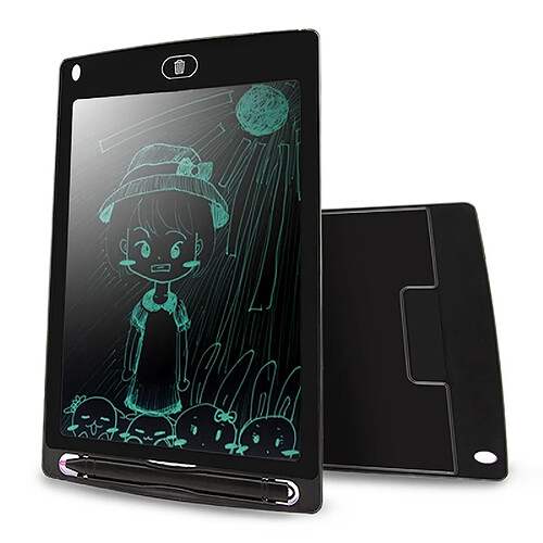 Wewoo Tablette graphique noir Portable 8.5 pouce LCD Écriture Dessin Graffiti Électronique Pad Message Conseil Papier Brouillon avec Stylo, CE / FCC / RoHS Certifié