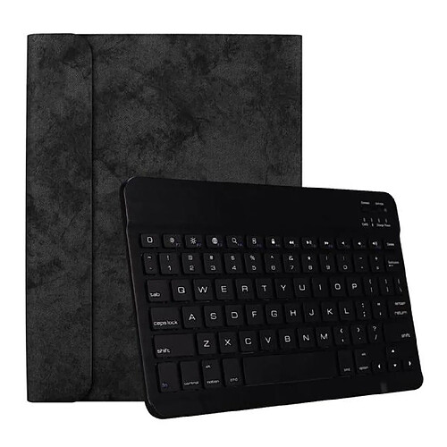 Universal Pour iPad Pro 11 pouces sans fil clavier de sommeil intelligent + réglages de boîtier de protection | clavier (clavier noir et noir)