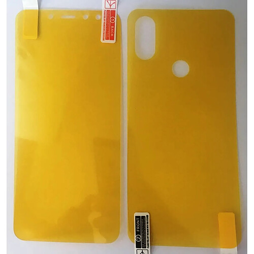 PHONECARE Double film Protection d'écran Face et Dos - Xiaomi MI A2