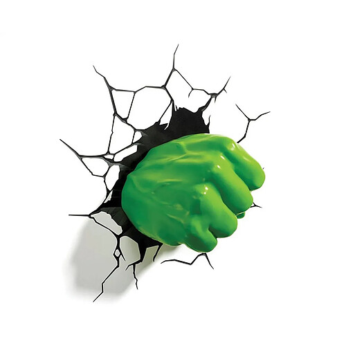 3D Light FX Marvel - Lampe 3D LED Hulk Fist