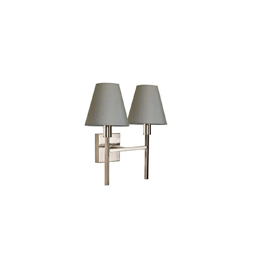 Elstead Lighting Applique murale Lucerne Acier Nickel brossé