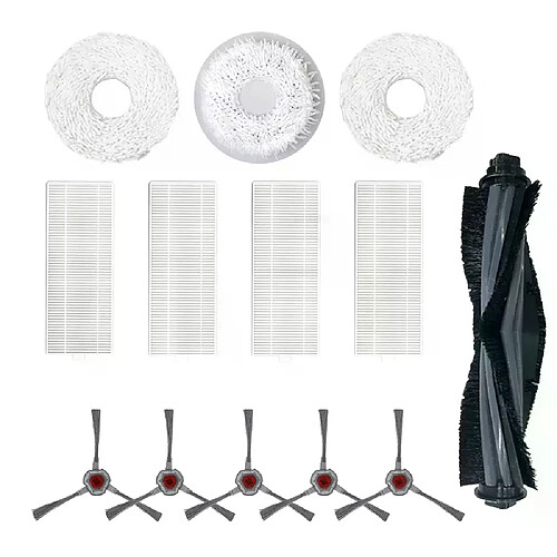 Brosse principale à rouleau pour ECOVACS N9 +, Robot aspirateur, balayage, tampon de vadrouille, chiffons, filtre Hepa, brosses latérales, pièces ménagères