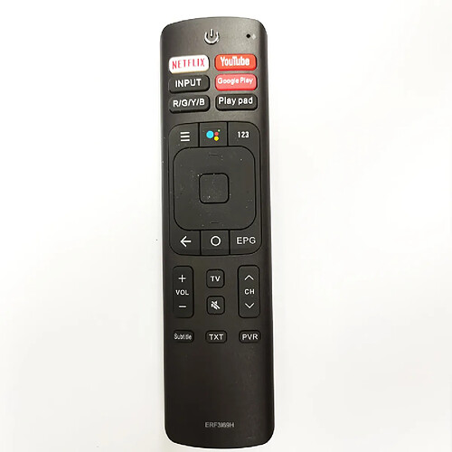 GUPBOO Convient pour la télécommande vocale Hisense HD TV ERF3I69H 55RG 50RG LCD 4K VOICE