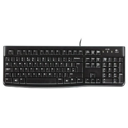 Logitech Keyboard K120 QWERTY for Business