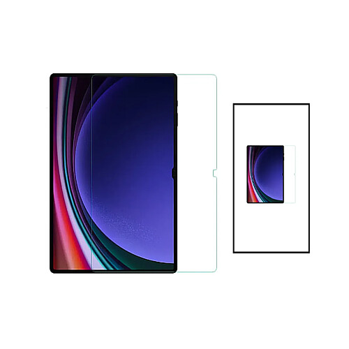 PHONECARE Kit 2 Film Verre Trempé 5D Full Cover 9H pour Samsung Galaxy Tab S9 Ultra - Transparent