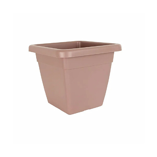 ARTEVASI Pot de fleurs Venezia carré - 40 cm - Taupe