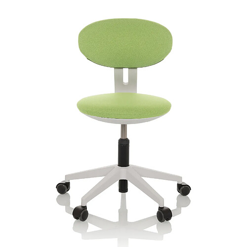 Chaise de bureau pour enfants / chaise pour enfants MINIMOVO tissu vert hjh OFFICE