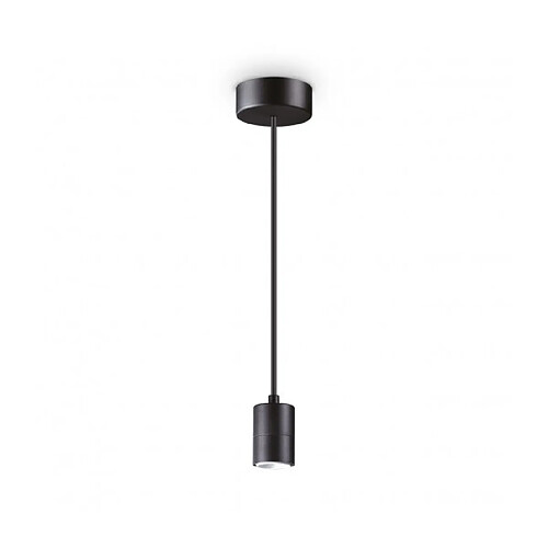 Ideal Lux Suspension design Set 1 ampoule Métal,aluminium Noir