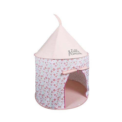 The Home Deco Kids Tente pop up pour enfant 100x135 cm Little princesse – Rose.