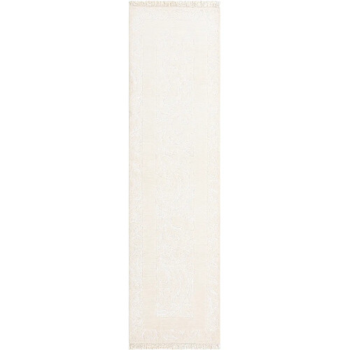 Vidal Tapis de couloir en laine 297x81 beige Darya