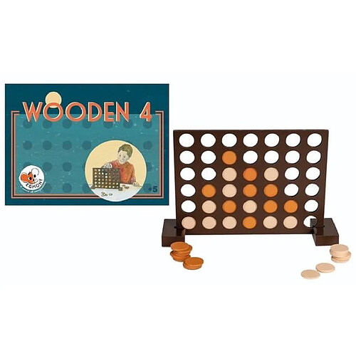 Egmont Toys jeu de puissance 4 en bois