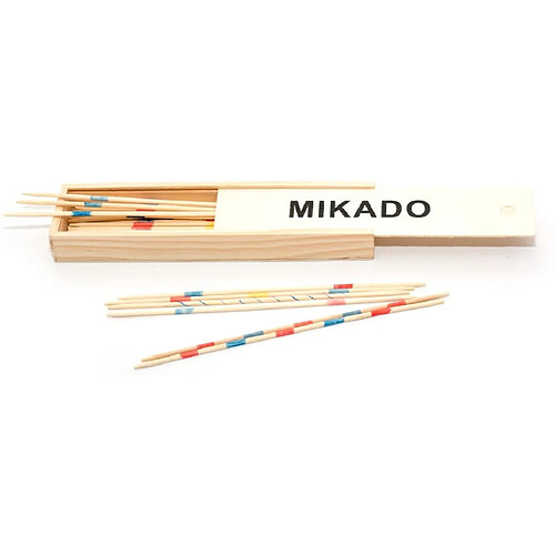 Mikado en bois boite Jeujura