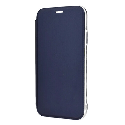 Wewoo Coque Étui en cuir PU + TPU miroir pour iPhone 11 Pro bleu