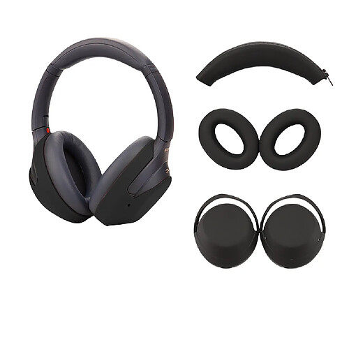 INF Coussinets d'oreille, housses et coussinet arceau pour Sony WH-1000XM3/4 Black