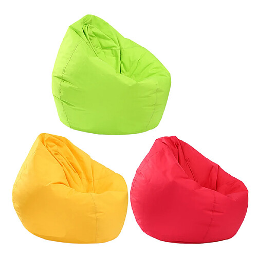 Housse de protection pour sac de stockage en peluche imperméable rouge et jaune et vert