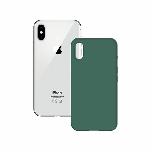 Protection pour téléphone portable KSIX iPhone Xs Max Vert