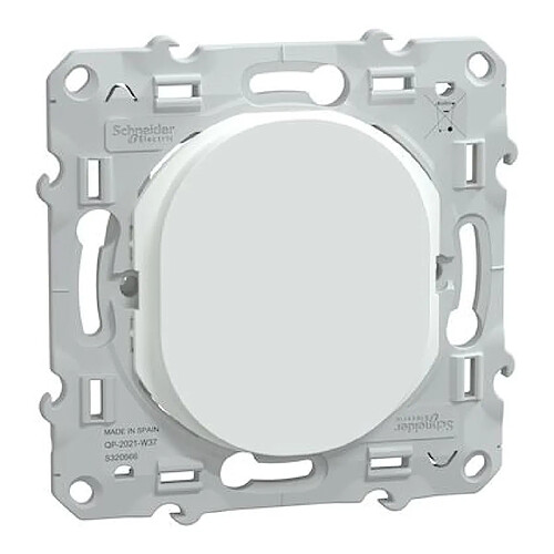 obturateur - blanc - schneider electric s320666