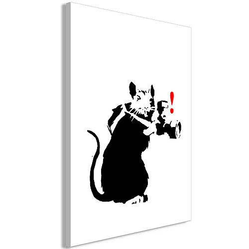 Artgeist Tableau - Rat Photographer (1 Part) Vertical [20x30]