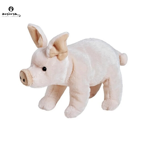 Anima Peluche cochon 20 centimetres