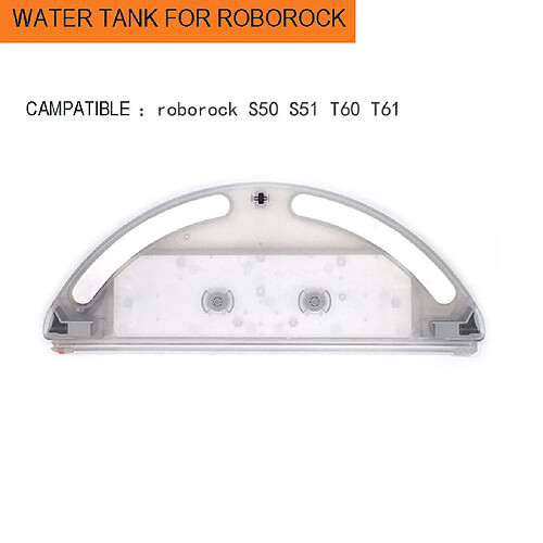 Réservoir d'eau Xiaomi Roborock Cleaner pour robot aspirateur Roborock S50 S51 T60 T6 - blanc