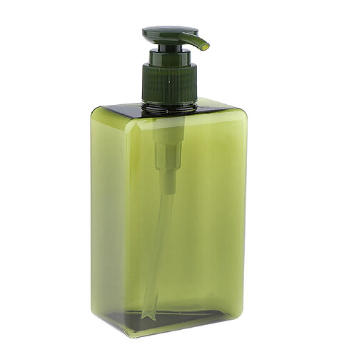 Récipient réutilisable de bouteille de pompe de 280ml vide pour la lotion de lavage de corps de shampooing clair