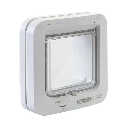 SUREFLAP Chatiere a puce electronique blanc