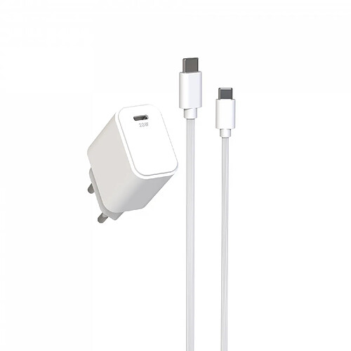 Jaym Pack Chargeur Secteur 1 USB 1A + Câble USB vers Lightning - Collection POP