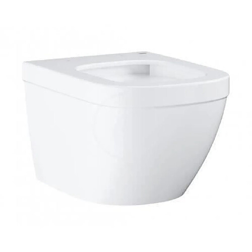 GROHE cuvette WC suspendue compact Euro ceramic, sans bride, caréné, volume de chasse 3/5 L, chasse triple vortex, 39206000