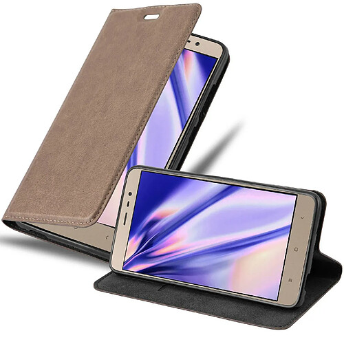 Cadorabo Coque Xiaomi RedMi NOTE 4 Etui en Brun