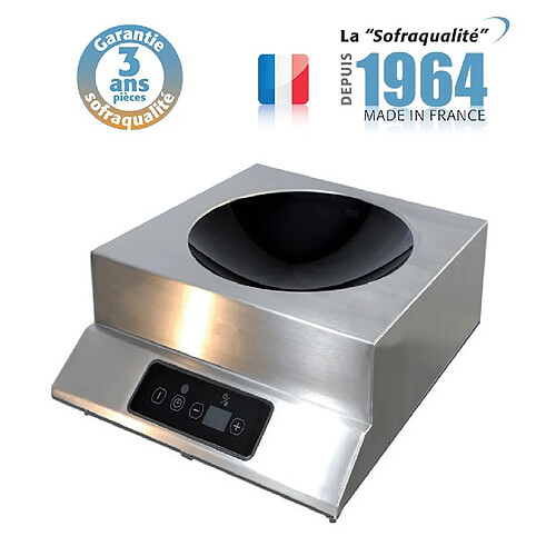 Wok à induction - 1 feu - Diamètre 310 mm - Sofraca