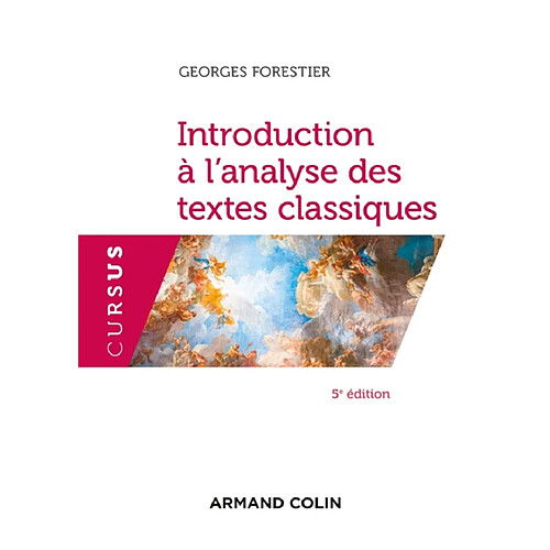 Introduction à l'analyse des textes classiques