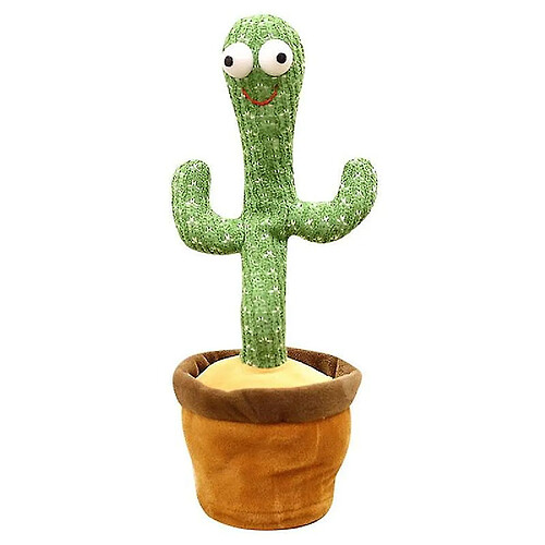 Universal Cactus de chant dansant, jouet en peluche, décoration intérieure pour enfant