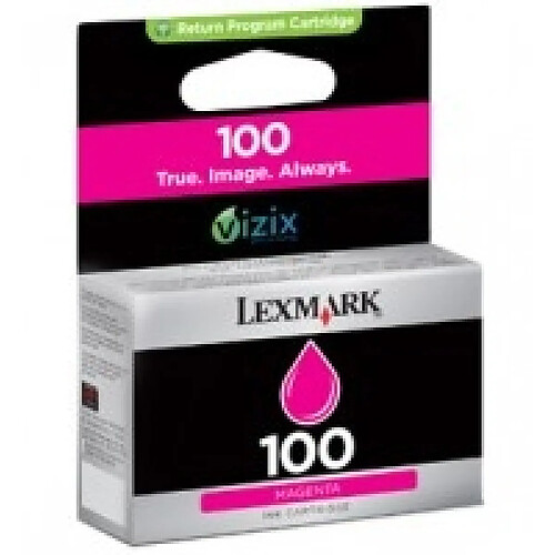 Lexmark Cartouche d'encre Couleur 100 - 14N0901BR - Magenta