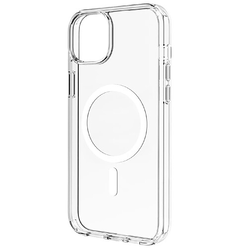 My Way Myway Coque pour iPhone 15 Plus Compatible MagSafe Transparent