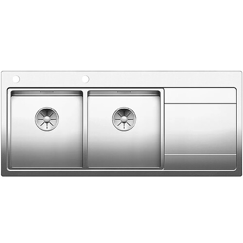 Evier à encastrer 80cm automatique inox - 521664 - BLANCO