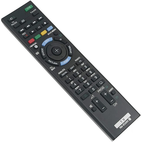 SANAG Rm-Ed050 Telecommande De Remplacement Pour Sony Bravia Tv Rm-Ed047 Kdl-46Ex650 Kdl-40Ex650 Kdl-32Ex650 Kdl-26Ex550 Kdl-26Ex555 Kdl-22Ex555 Kdl-46Ex653 Kdl-40Ex653 Kdl-32Ex653 Kdl-46Ex655