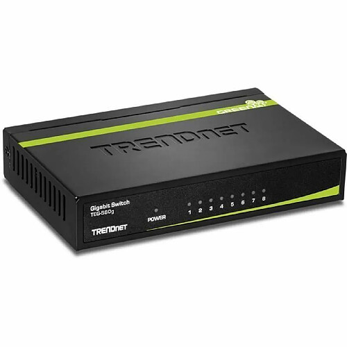 Trendnet TEG-S80g Switch 8 ports Gigabit GREEN Boitier métal