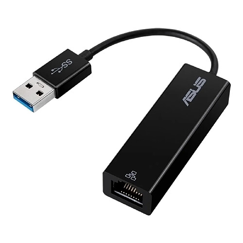 Adaptateur réseau Usb3.0 pour Rj45 Gigabit Asus Oh102 noir