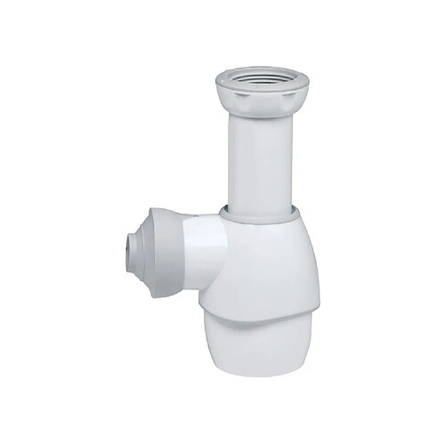 WIRQUIN Siphon de lavabo tout en un blanc/gris