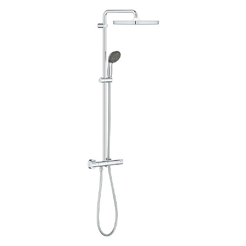 Grohe Colonne de douche avec mitigeur thermostatique Vitalio start system 250 Cube