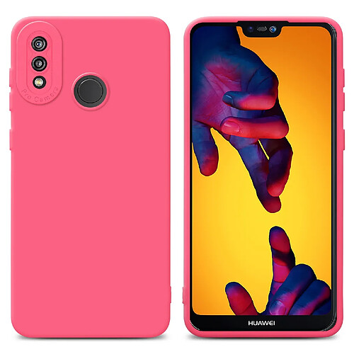 Cadorabo Coque Huawei P20 LITE 2018 / NOVA 3E Etui en Rouge